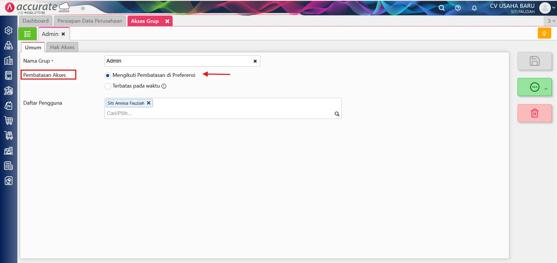 mengatasi error pembatasan akses